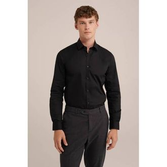 WE Fashion WE Fundamentals overhemd black uni
