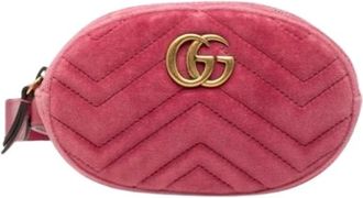 Gucci Pre-owned Belt Bags, female, Pink, Size: ONE SIZE Pre-owned Vintage Belt Bag