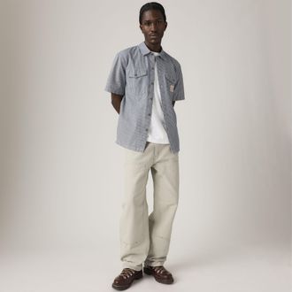 Levi's 568 Loose Straight Double Knee Carpenter Jeans - Mens - 28X30 - Grey