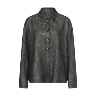 M.A.C Mac, Dames, Blouses & Shirts, Blauw, Maat: XL