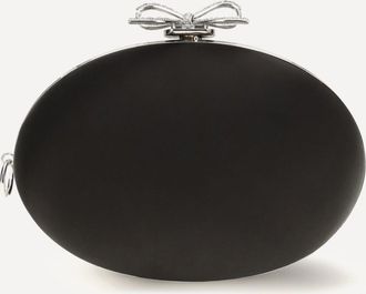 Self Portrait Clutch ovale in raso Woman UNI