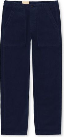 Fortela Newfatigue Twill Cotton Fatigue Trousers in Blue at Nordstrom, Size 35 Eu
