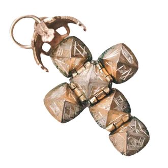 Generic Mini Masonic Transforming Sphere Pendant | Sphere Transform Cross Backpack Ornaments,Transformative Design, Wearable Symbol Of Fraternal Legacy, Vinta