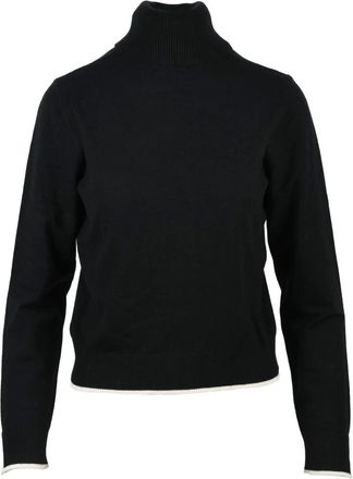 Seventy Truien & Vesten, Dames, Zwart, S, Polyester, Sottogiacca Turtleneck