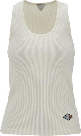 Bottega Veneta Ribbed cotton tank top Woman S