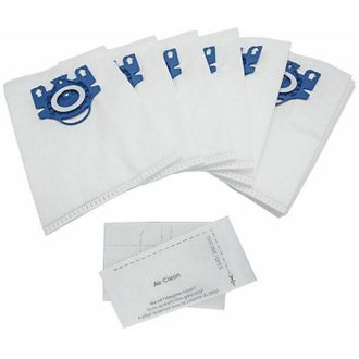 OEM Paquete De 10 Bolsas De Repuesto Para Aspiradoras Miele Hyclean 3d Efficiency Gn Classic C1 Complete C2 C3 Series S2000 S5000 S8000. - Crezuo