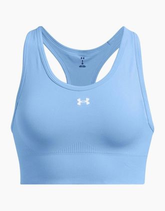 Under Armour Womens Vanish Longline Sports Bra - Blue - Size: 8 xs