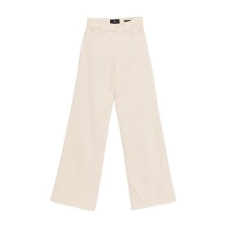 7 For All Mankind Flared Jeans, female, Beige, Size: W30 Flared Jeans