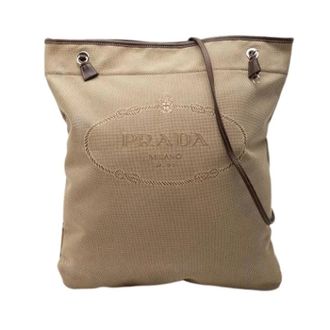 Prada Borsa a tracolla in tela Pre-owned - - Pre-owned - Donna - Beige - ONE SIZE