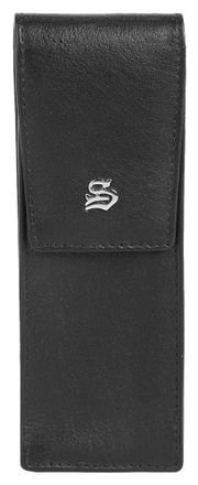 Szuna Brieftasche SZUNA, Damen, schwarz, Leder, gepflegt, Kleinlederwaren Brieftasche, echt Leder