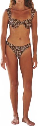 Juan de Dios Guava Bikini Bottom In Jaguar Chocolate