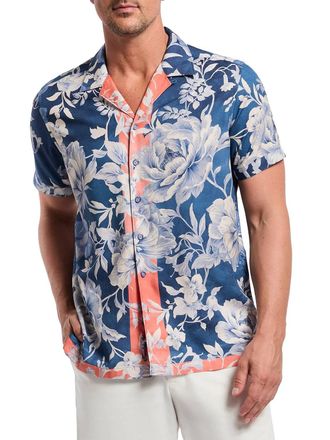 Robert Graham MenS Floral Button-Down Shirt In Blue