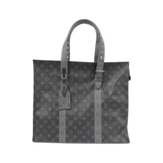 Louis Vuitton Pre-owned Monogram Eclipse Reverse Tote Bag - Heren - Pre-owned - Zwart - Maat: ONE Size