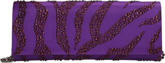 Gedebe Envelope Bag - Dames - Clutches - Paars - ONE Size - Satijn - Tassen