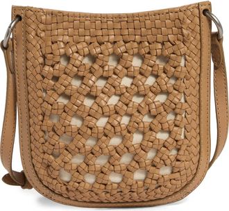 Frye Ella Woven Crossbody Bag in Beige at Nordstrom Rack