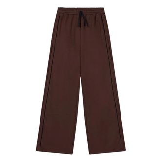 ALIX The Label Alix The Label, Broeken, Dames, Bruin, L, Gebreide Pijpenbroek