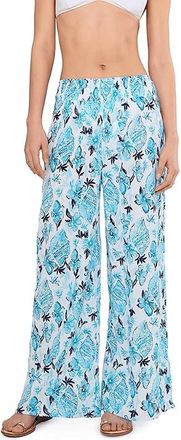 Lilly Pulitzer Enzo Pant Coverup Womens Jumpsuit & Rompers One Piece Resort White Seashell Splendor : XXS, Cotton