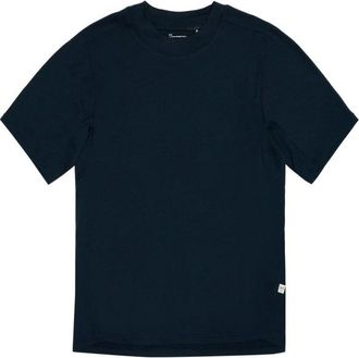 Knowledge Cotton Apparel Cleaver Wool Single Constructed Merinoshirt für Herren | schwarz