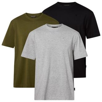 Pinewood 3-Pack T-Shirt T-Shirt f&uuml;r Herren | grau
