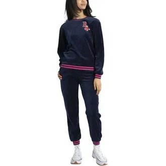 Lusso Womens Lusso Navy Boston Red Sox Neely Naveen Set at Nordstrom, Size Xx-Large