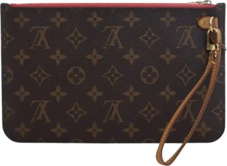 Louis Vuitton Pouch Neverfull con monogramma 2015 - Marrone
