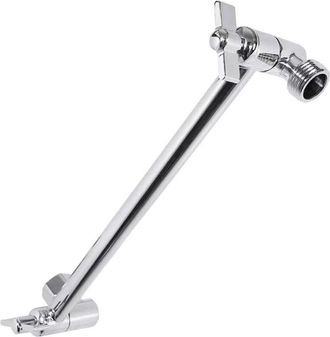 OEM Bras D Extension De Douche - 27,5 Cm - Acier Inoxydable - Reglable Hauteur Et Angle - Pour Pommeau Standard - 1 Piece