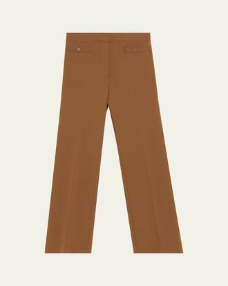 Ulla Johnson Blanca Straight-Leg Trousers