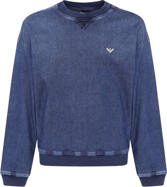 Emporio Armani Uomo, Felpe, Blu, M, new