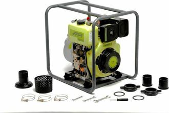 No Brand Varan Motors - 92706 Bomba De Agua Di&eacute;sel Motobomba 3 305cc 6.7cv, 833 Litros/minuto, 25m Altura M&aacute;x