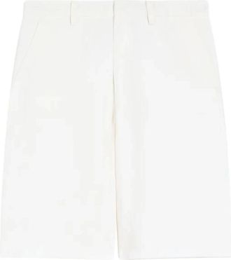 Max Mara Casual Shorts - Dames - Korte Broeken - Wit - 2XS - Korte Broeken