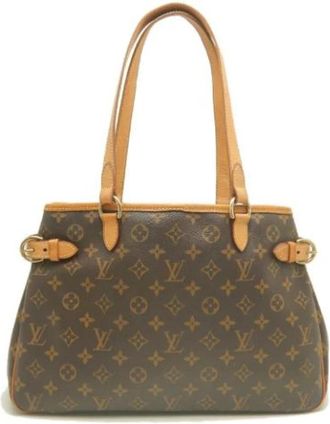 Louis Vuitton Pre-owned Monogram Tote Bag - Dames - Vintage Shopper - Bruin - ONE Size - Vintage