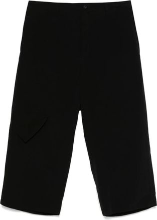 Yohji Yamamoto Pantaloni crop - Nero