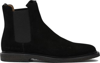 Common Projects Suede Chelsea Stivali E Stivaletti Nero-Uomo