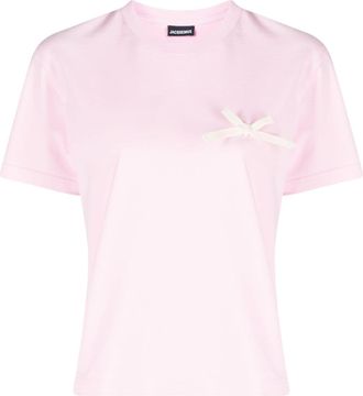 Jacquemus T-Shirt Pink & Purple