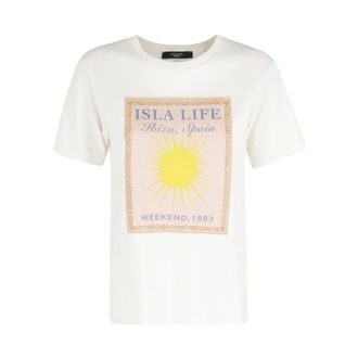 Max Mara T-Shirts, female, Beige, Size: XL T-shirt Basic Pantera