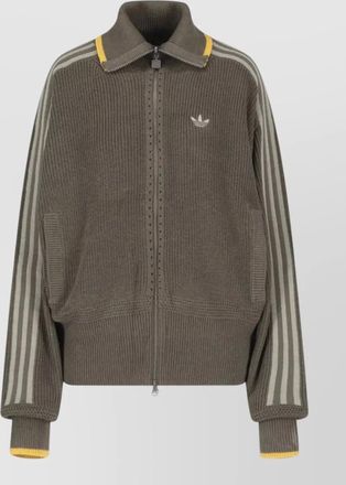 adidas crewneck jacket