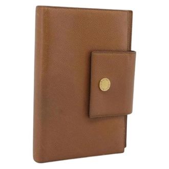 Bulgari Pre-owned Day Planner Cover - Dames - Vintage Accessoires - Bruin - ONE Size - Leer - Vintage