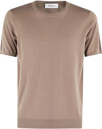 KANGRA T-shirt in maglia fine - Marrone