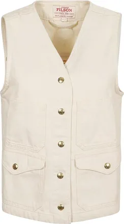 Filson Vests, female, Beige, Size: M Archive Cruiser Vest