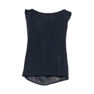 Jacquemus Dames, Tops, Blauw, Maat: S Viscose