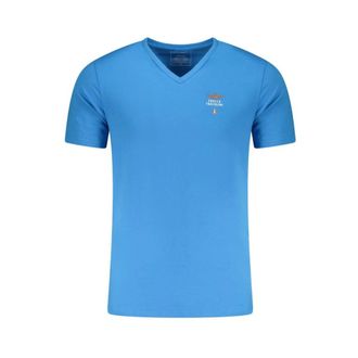 Aeronautica Tops, Heren, Blauw, 2Xl, Katoen, Outdoor T-shirt