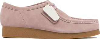 Clarks Wallabee Evo Suede Shoes Light Pink (Light Pink, UK Footwear Size System, Adult, Men, Numeric, Medium, 10)