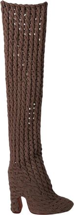 Isa Boulder Minicable Boots - Dames - Over de knie laarzen - Bruin - 36 EU - Schoenen