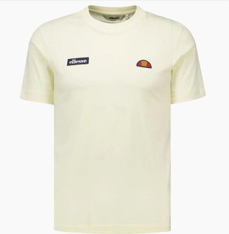Ellesse Mens Ellesse Floran Light Yellow T-Shirt - Size: 42