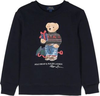 Ralph Lauren Kids Sweatshirts, male, Black, 6 Y, Stylish Jumpers