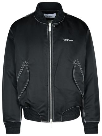 Men's Off-white Bomber Jackets - up to −77% | Stylight
