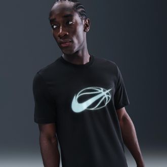 Nike Mens Dri-FIT Basketball T-Shirt in Black | HV1772-010