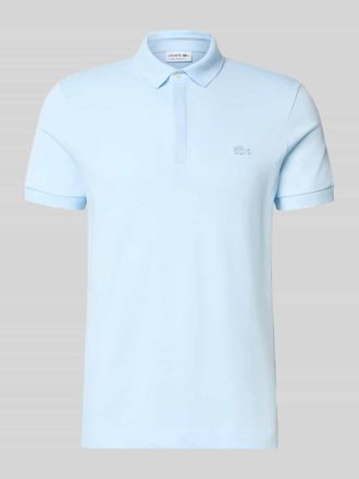 Lacoste Regular Fit Poloshirt aus Baumwoll-Mix in Hellblau, Gr&ouml;&szlig;e XXXL