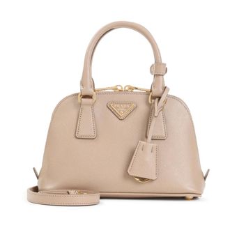 Prada Mujer, Bolsos, Beige, Talla: ONE Size