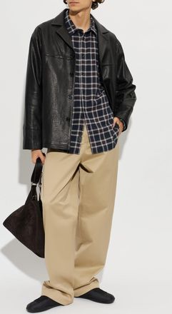 Rag & Bone Checked Shirt, Mens, Black